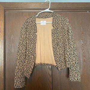 Leopard Print Women's Jacket